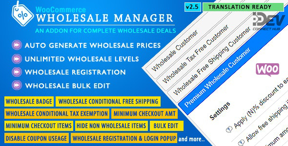 WooCommerce Wholesale Manager