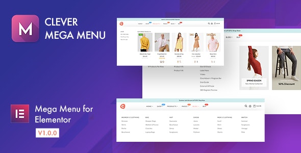 Clever Mega Menu