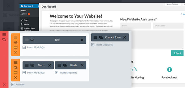 Divi Dashboard