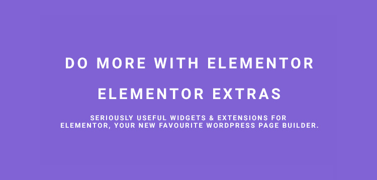 Elementor Extras