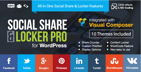 Social Share & Locker