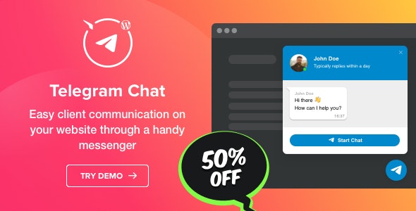 Telegram Chat Plugin