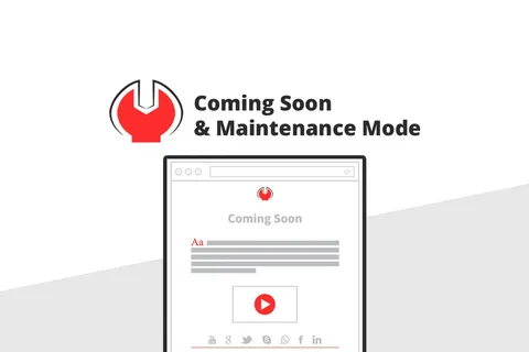 Coming Soon & Maintenance Mode PRO