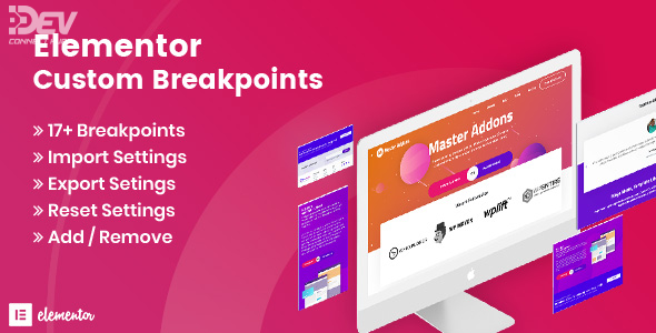Elementor Custom Breakpoints