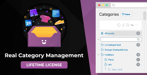 WordPress Real Category