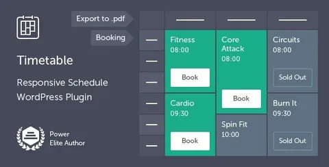 Timetable Responsive Schedule