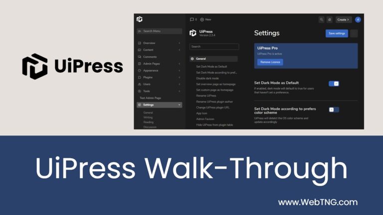 UiPress Pro