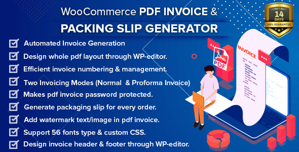 WooCommerce PDF Invoice