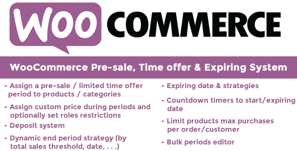 WooCommerce Pre-sale,