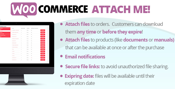 WooCommerce Attach
