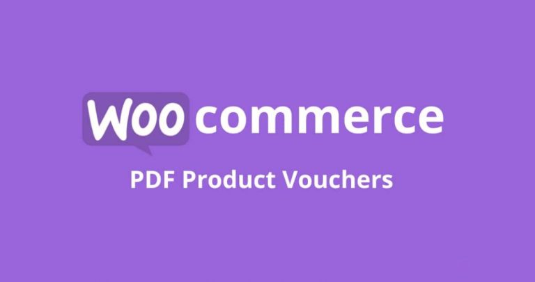 WooCommerce PDF Product Vouchers