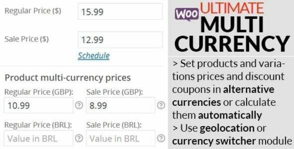 WooCommerce Ultimate Multi Currency