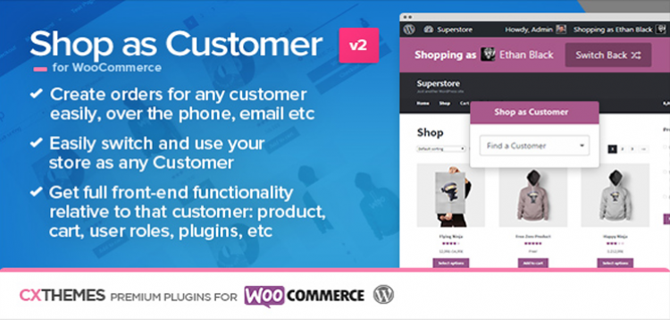 Shop as Customer