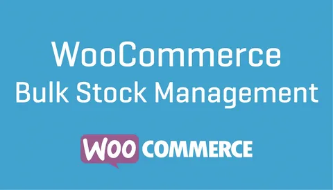 WooCommerce Bulk Stock Management