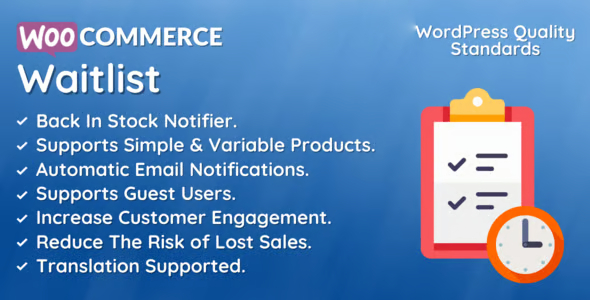 WooCommerce Waitlist
